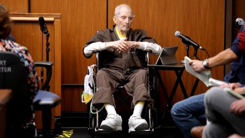 New York real estate heir Robert Durst, 78, takes the stand Monday in Inglewood, Calfornia.