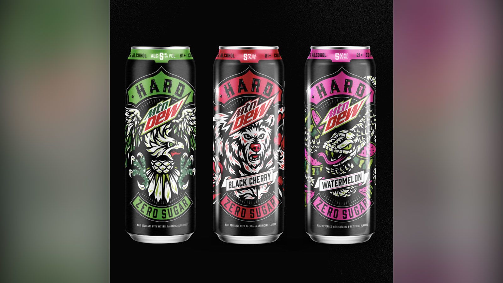 Boozy Mountain Dew is coming in 3 flavors
