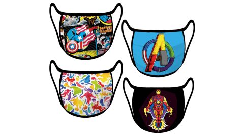 Marvel Cloth Face Masks, 4-Pack