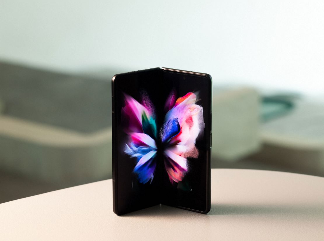 Samsung's latest Galaxy Fold model features an under-screen camera.