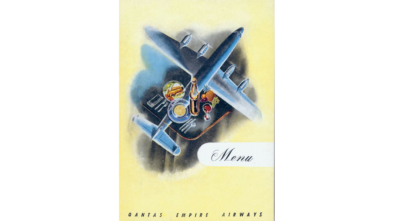 Australian airline Qantas began its inflight meal service back in the 1930s.