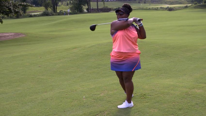 Black Girls Golf clinics teach students the basics of the sport.