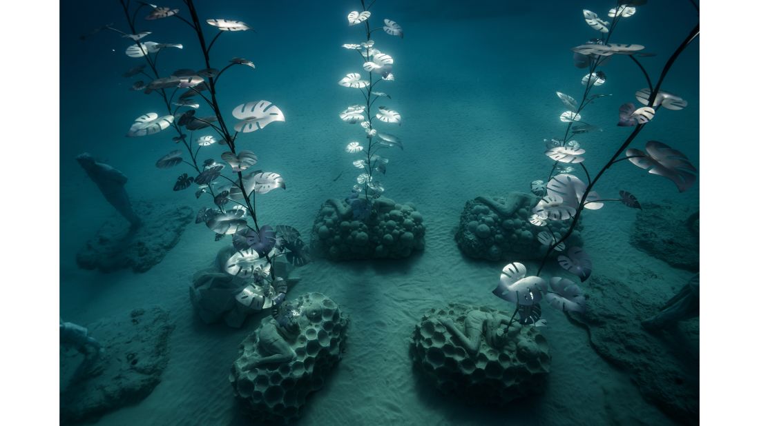<strong>Marine Protected Area:</strong> The underwater sculpture park is located off the coast of Pernera beach in Ayia Napa, Cyprus.