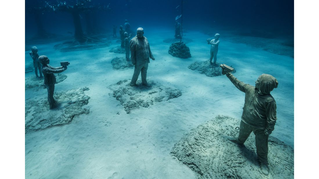<strong>Evolving exhibit: </strong>"The underwater museum will be a living visual and ecological experience, with works of art interacting with nature and evolving over time," says Marina Argyrou, director of the Department of Fisheries and Marine Research in Cyprus.
