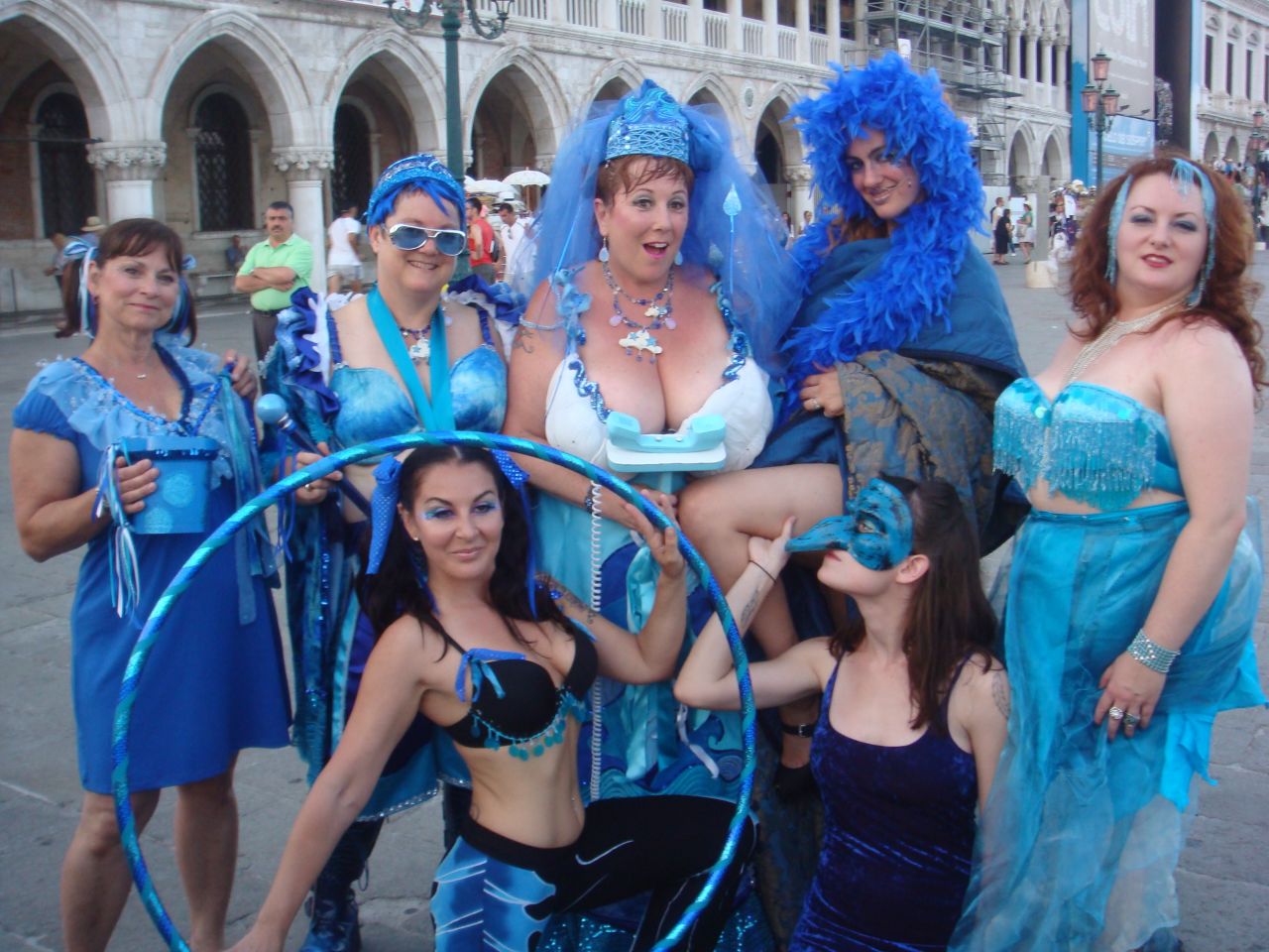 Curator Jota Castro invited Sprinkle and Stephens to create a wedding performance at the Venice Biennale in 2009, so they decided to marry the Adriatic Sea, and invited artists from around the world to collaborate on the eight-hour ceremony.