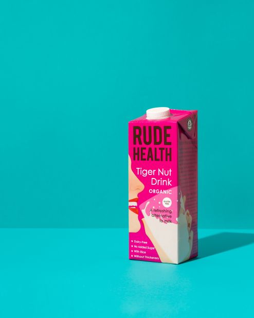 Despite its name, Rude Health's Tiger Nut milk is made from tubers with tiger-like stripes, rather than nuts, which are also used to make the Spanish drink "horchata." 