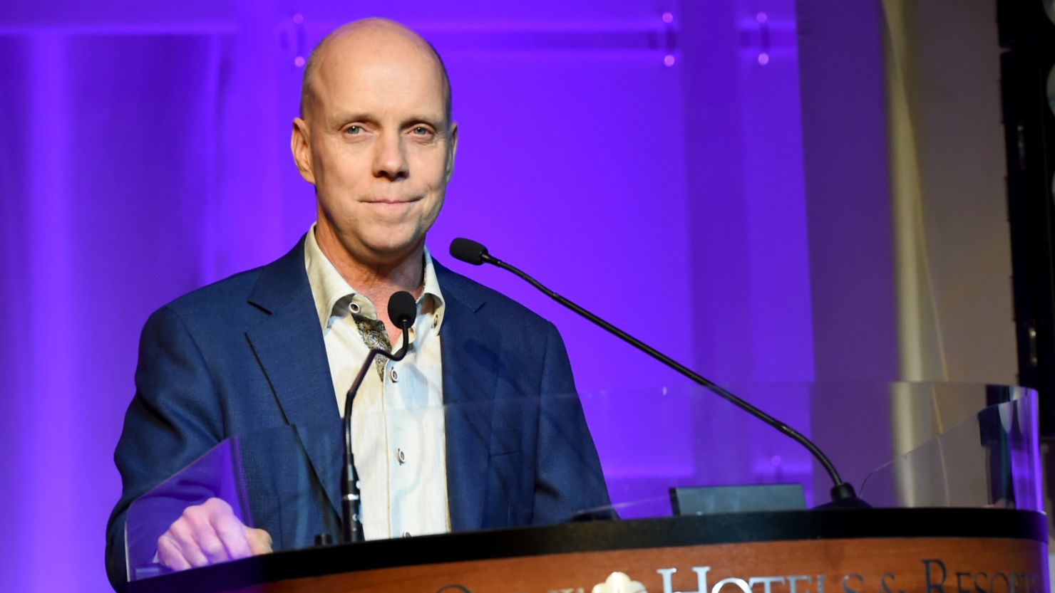 Scott Hamilton speaks onstage during the second annual "An Evening Of Scott Hamilton & Friends" hosted by Scott Hamilton to benefit The Scott Hamilton CARES Foundation on November 19, 2017 in Nashville, Tennessee. 