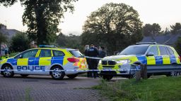 PLYMOUTH, UNITED KINGDOM - AUGUST 12: Police on the the scene following a shooting in Keyham on August 12, 2021 in Plymouth, England. Police were called to a serious firearms incident in the Keyham area of Plymouth earlier this evening where there have been a number of fatalities at the scene and several other casualties are receiving treatment. A critical incident has been declared. The area has been cordoned off and police believe the situation is now contained. The shooter involved has been shot dead.(Photo by William Dax/Getty Images)
