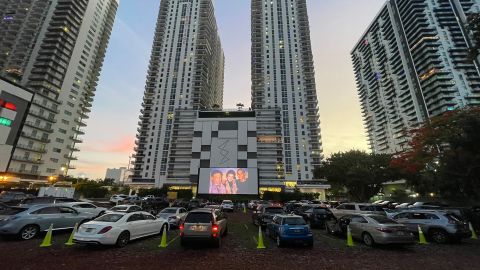 A view of the Miami Screening of the HBO Documentary Film 'Revolution Rent' at Nite Owl Drive-In Theater on June 10, 2021 in Miami, Florida. 