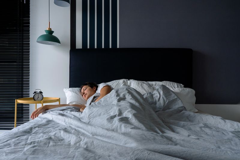 Sleeping with even a small amount of light may harm your health