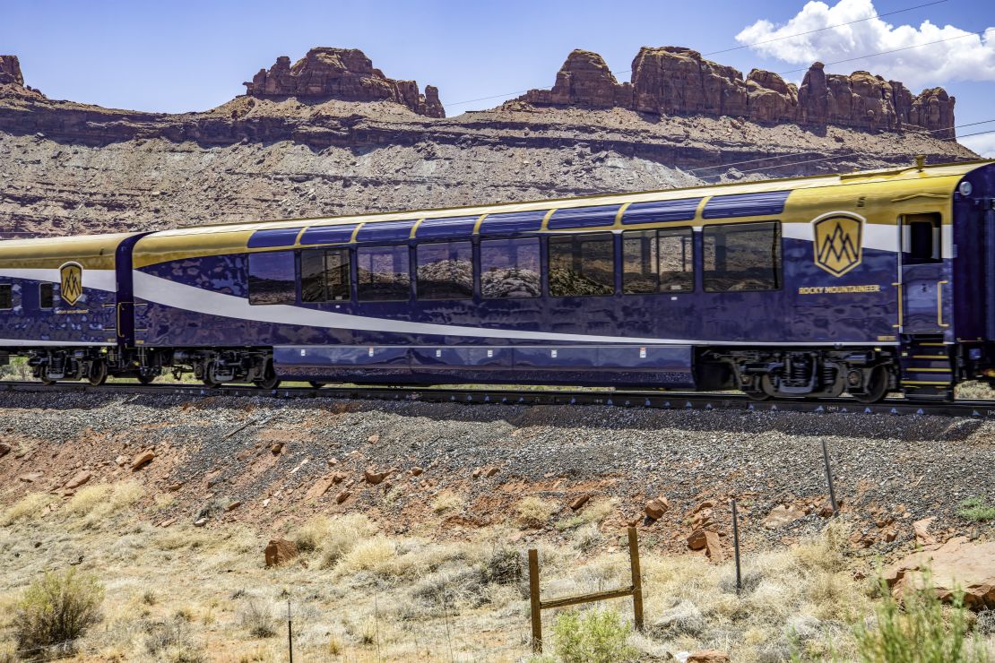 The train passes close to attractions such as Arches National Park in Utah. The rail line offers add-on tours to the park and other spots on either end of the journey.