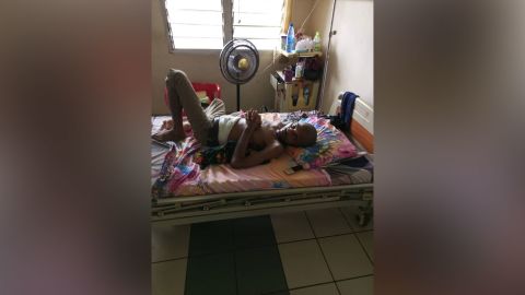 After undergoing surgery for a ruptured abdomen, Emmanuel Ejim is left to his fate as doctors down tools at the National Hospital Abuja in August 2021.