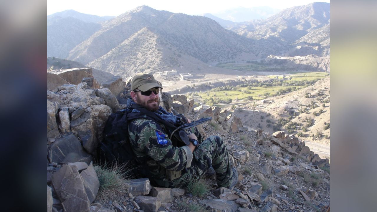 SFC James Ochsner during one of his tours in Afghanistan. 