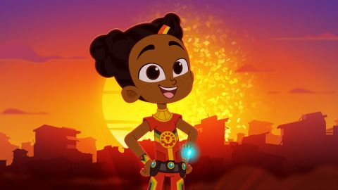 "Super Sema" features a 10-year-old girl as the story's superhero.