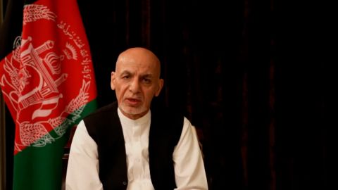 The former senior official said former Afghan President Ashraf Ghani left the country with just the clothes on his back.