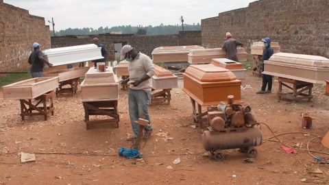 Coffin builders in Nyeri