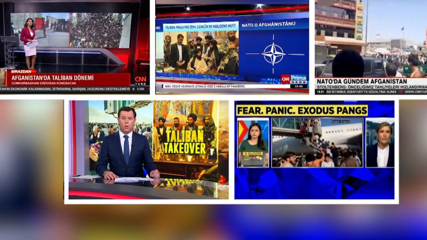screengrab Seven Network, CNN, CNN TURK, CNN Prima