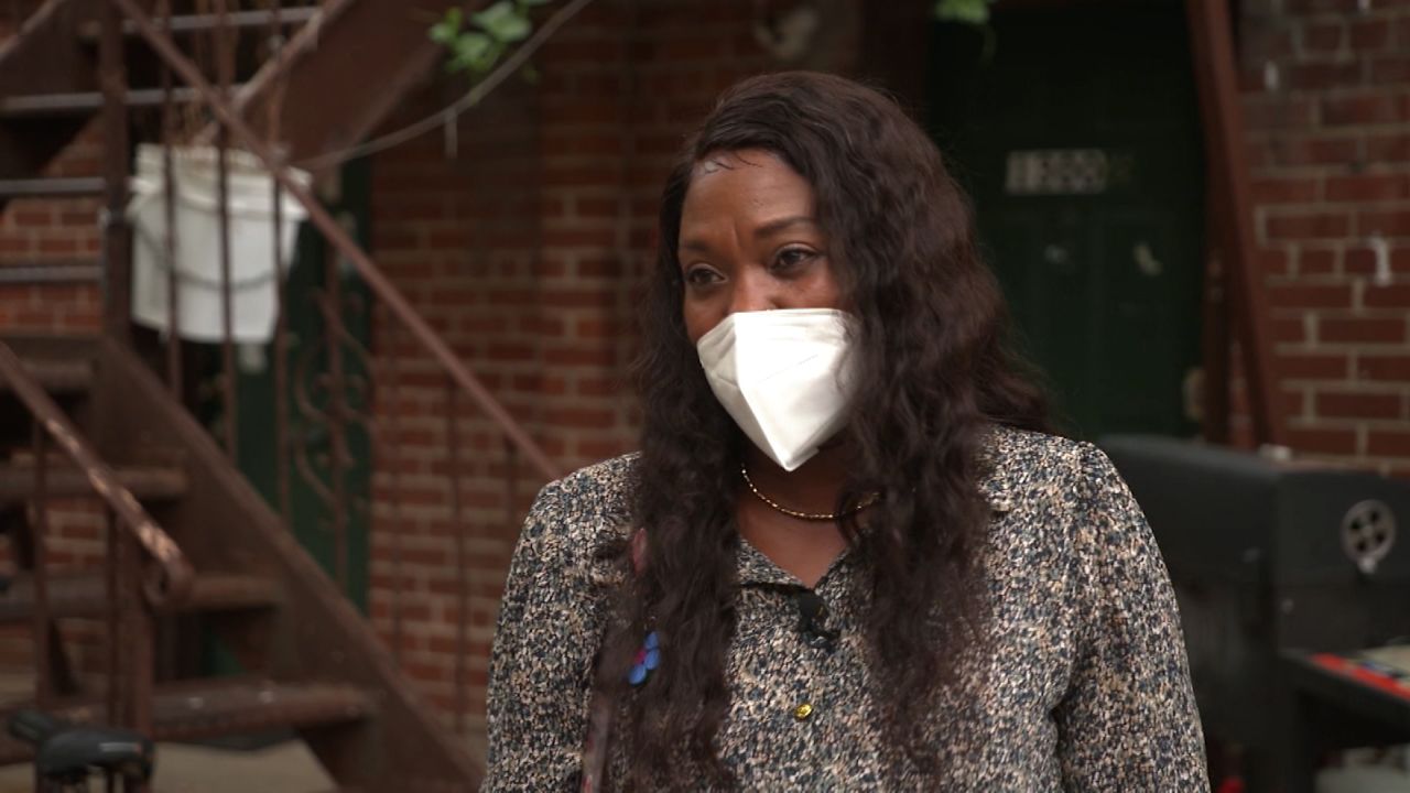 Tina Burke says, "We're a part of the community and we want to understand what their concerns are."