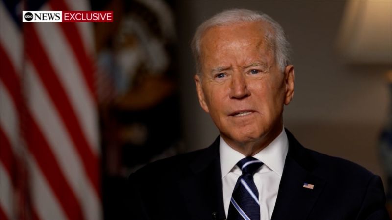 Fact-checking Biden’s ABC Interview On Afghanistan | CNN Politics