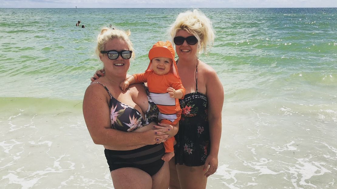 The couple and their son Jackson visited Florida in 2019.