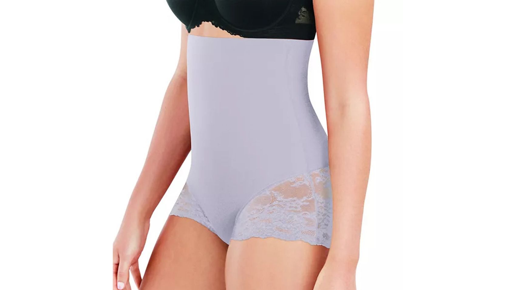 BALI BLACK LACE 'N Smooth Shaping Firm Control Body Briefer, US