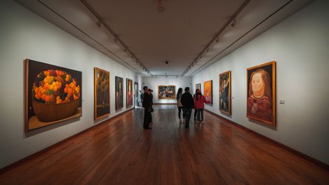 Museo Botero is dedicated to Fernando Botero, Colombia's most famous artist.