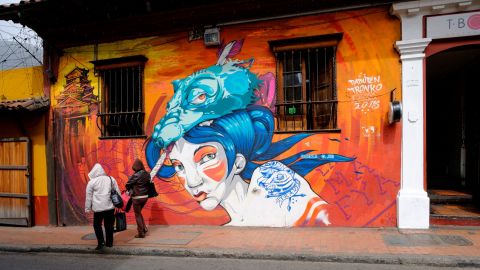 The Bogota Graffiti Tour is an intriguing way to discover the Colombian capital city.