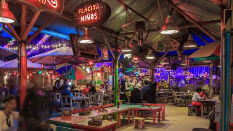 Andrés Carne de Res is one of the city's most distincitive spots. The restaurant seats 2,000 people.