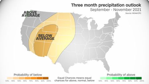 weather cpc three month outlook precipitation 081921