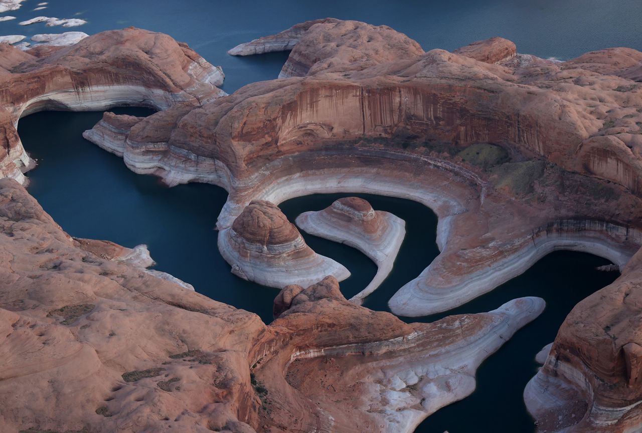 Lake Powell’s total capacity is shrinking, report shows
