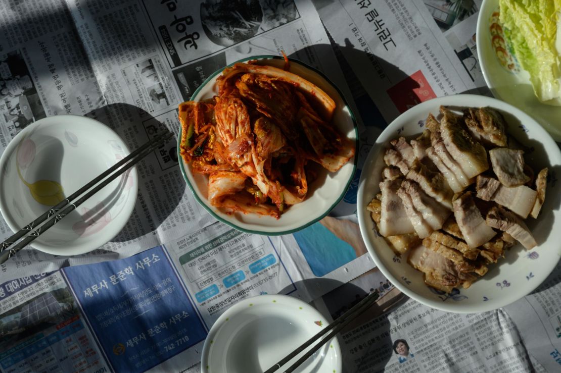 In 2013, kimjang -- the tradition of making and sharing kimchi -- was incribed as a UNESCO Intangible Heritage.  