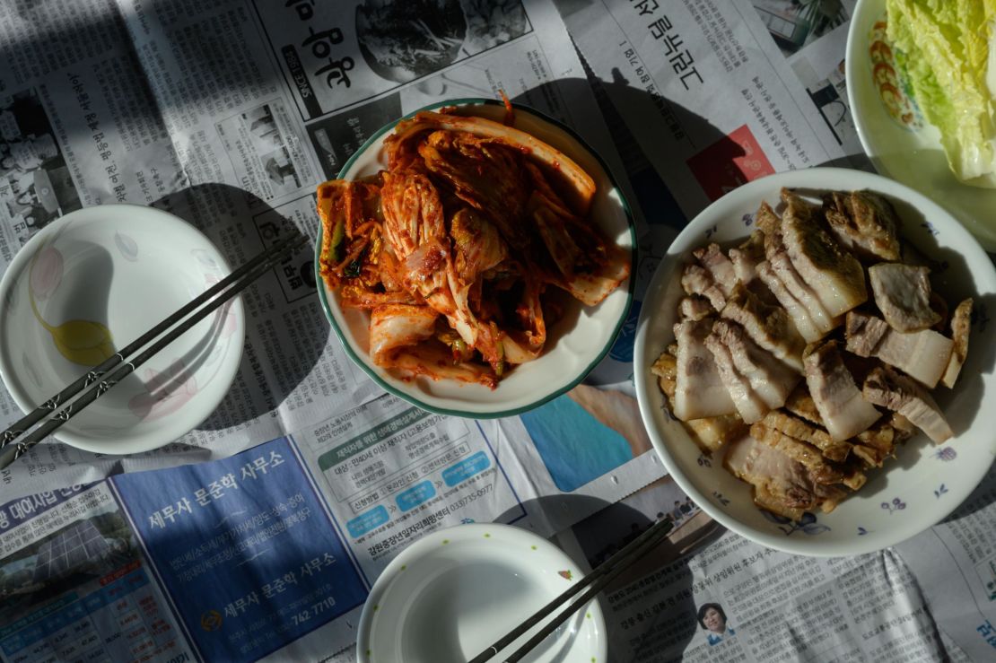 In 2013, kimjang -- the tradition of making and sharing kimchi -- was incribed as a UNESCO Intangible Heritage.