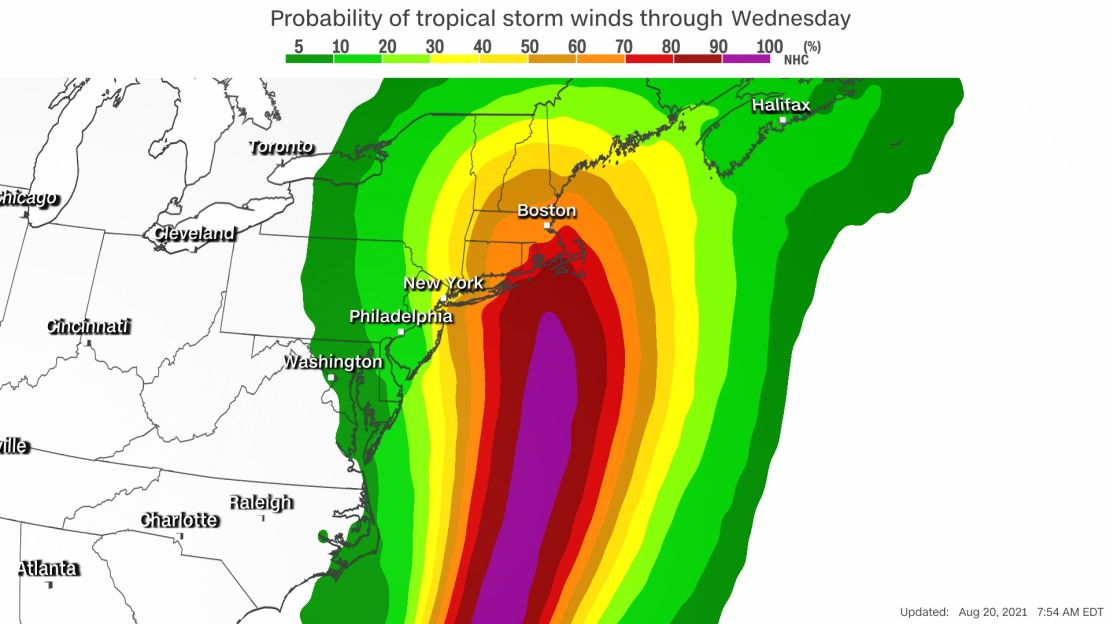 weather tropical storm henri prob of ts force winds 08202021