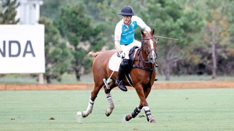 The Duke of Sussex played in a charity polo match that raised $3.5 million for vulnerable children in southern Africa.
