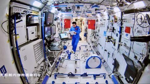 Chinese astronauts carried out their second spacewalk outside the core module of their planned space station on August 20.