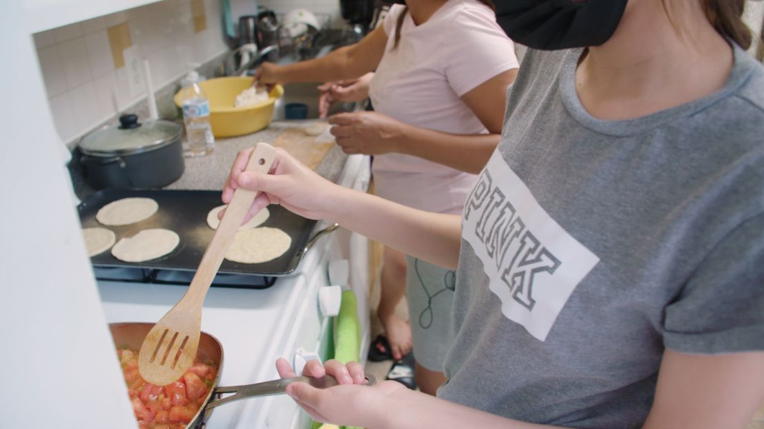 After more than three years apart, the family revels in every moment they can be together.