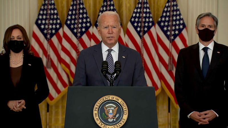 Biden: We Are Considering Every Means To Get People Out | CNN Politics