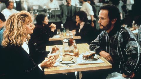 Meg Ryan and Billy Crystal starred in "When Harry Met Sally," launching the neotraditionalist era of the romantic comedy.