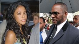 R Kelly, who is facing sex-trafficking charges, married Aaliyah in 1994, when she was 15, the court heard Friday.