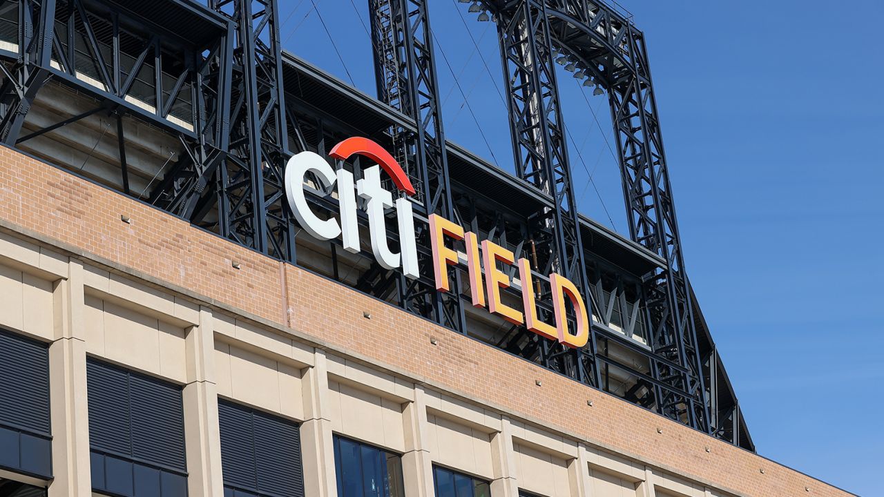 Citi Field in Queens, New York, is pictured in February 2021.