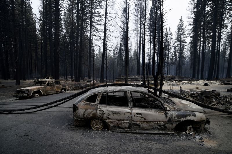 Caldor Fire grows to more than 98,000 acres as US sees 94 active large ...