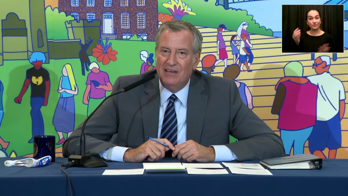 Mayor Bill de Blasio's office said it is still negotiating with the other unions that make up the Municipal Labor Committee.