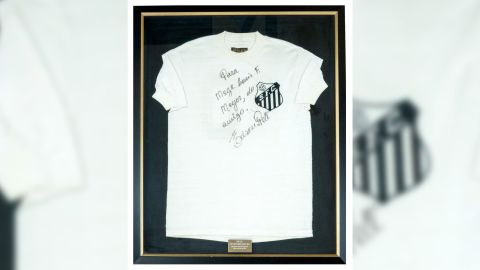 Football memorabilia from three of the game's greatest legends -- David Beckham, Pelé and George Best -- could score a hat-trick of success at auction.