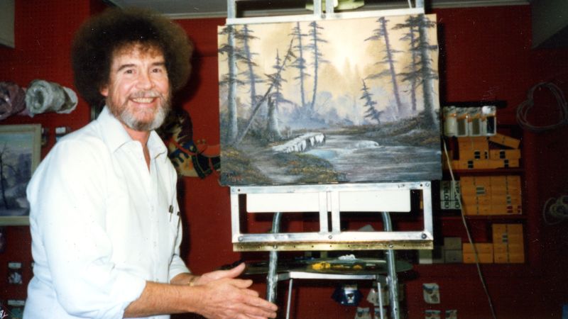 Bob ross shopping sale