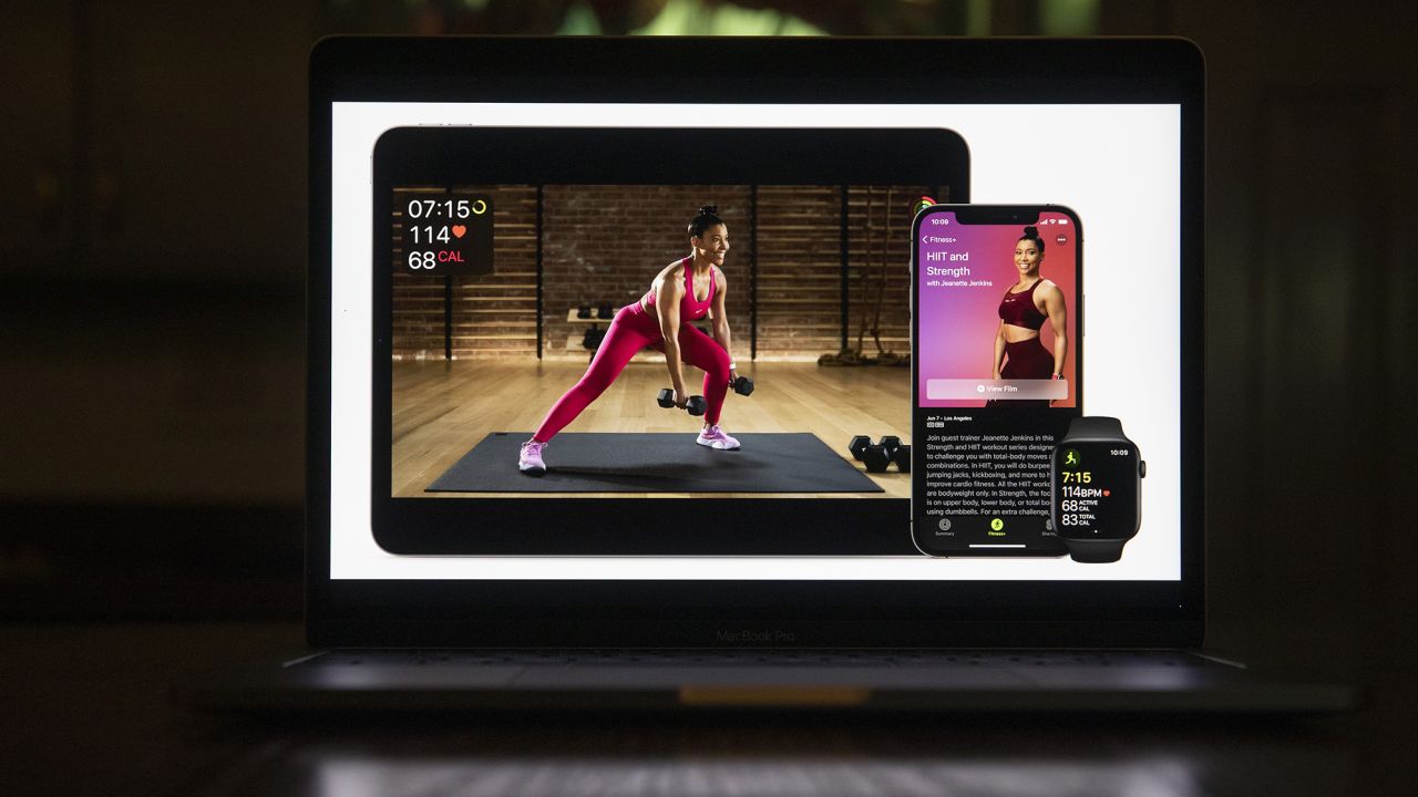 A central piece of Tim Cook's strategy has been expanding Apple services such as Fitness+.