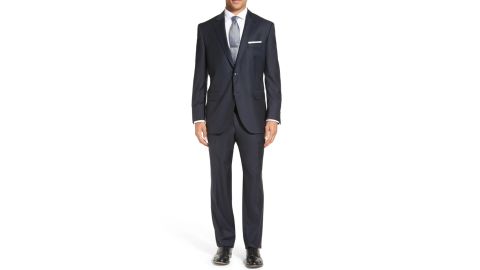 Peter Millar Flynn Classic Fit Solid Wool Suit