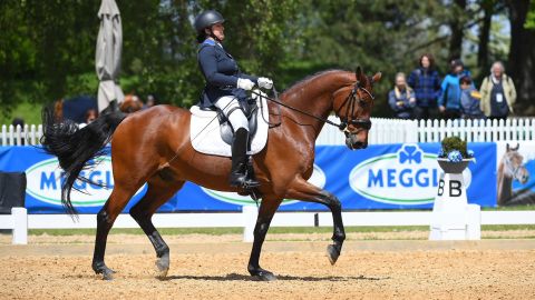De Lavalette spent months learning how to ride again, making her first appearance for the US Para Dressage Team in January 2020.