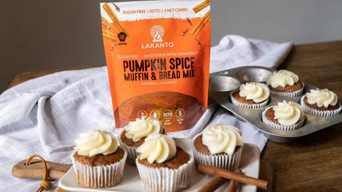 Lakanto Pumpkin Gingerbread Muffin & Bread Mix 