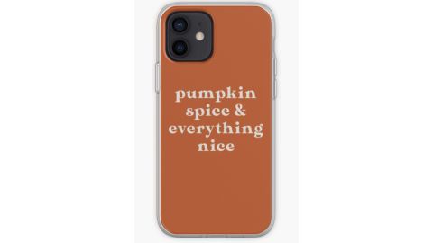 Pumpkin Spice & Everything Nice iPhone Case & Cover