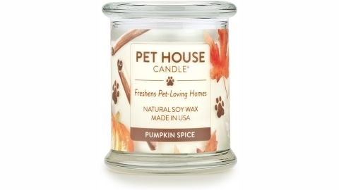 One Fur All 100% Natural Soy Wax Candle, Pumpkin Spice